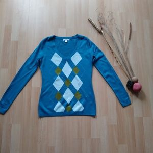 New York and Company Argyle Sweater